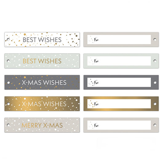 Cadeaulabels | X-mas Wishes | 5x