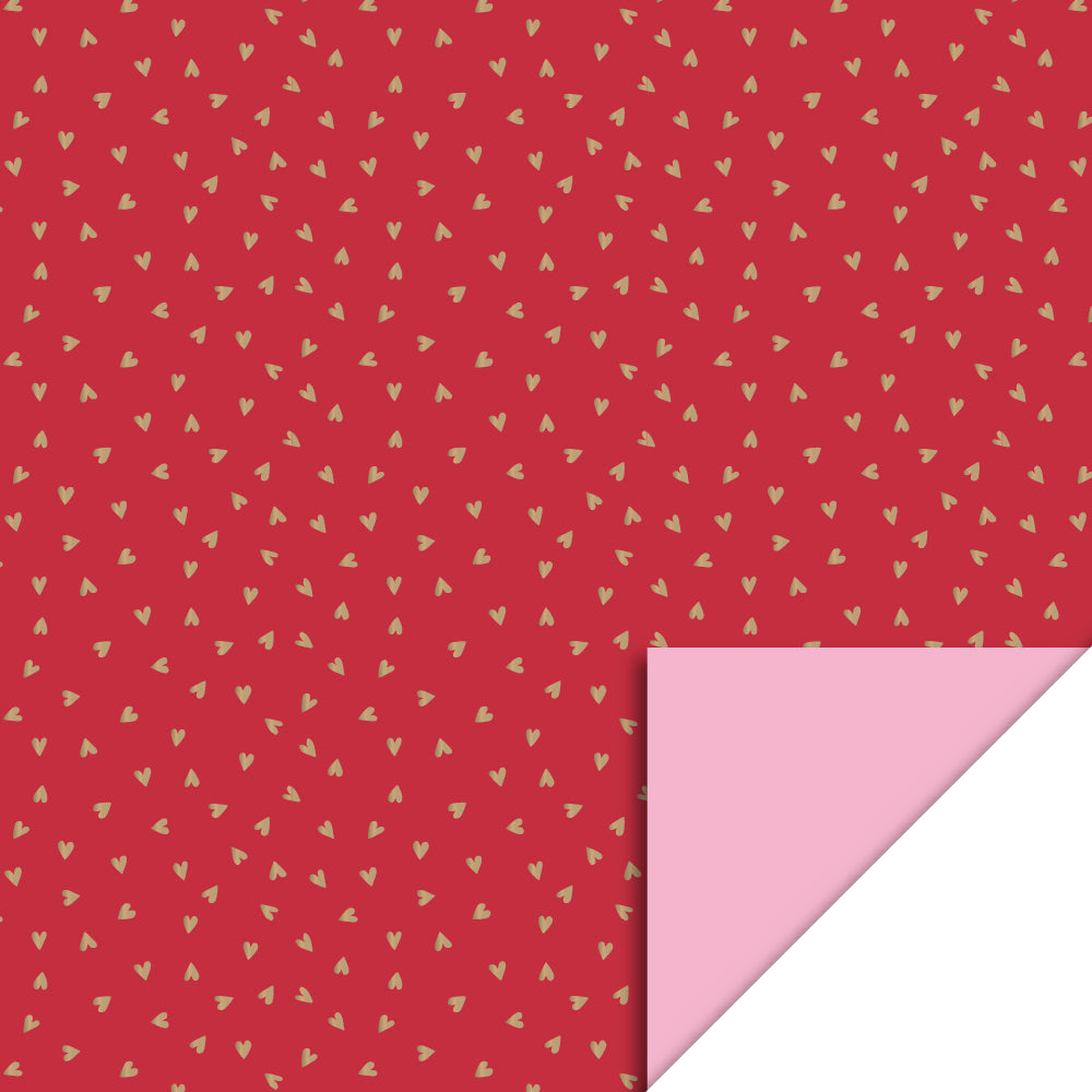 Inpakpapier | Tiny Hearts Red